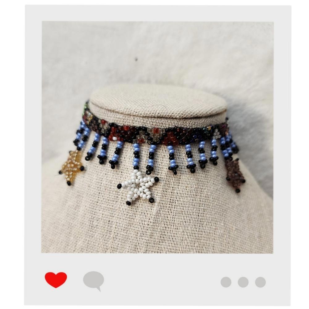 Handcrafted Beaded Dangle Bracelet - image 2